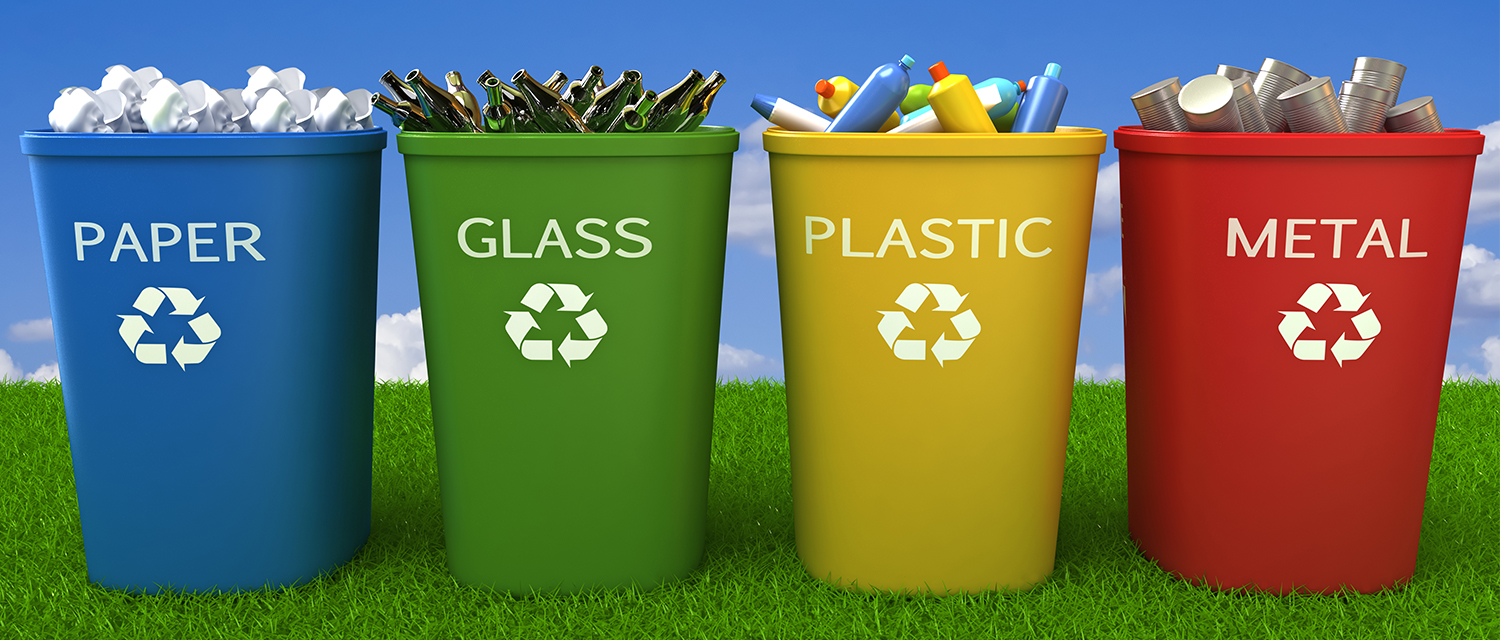Which Bin is appropriate for recycling?